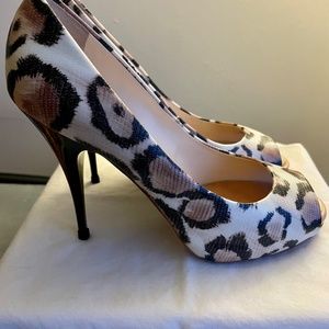 Giuseppe Zanotti Leopard Leather Pump